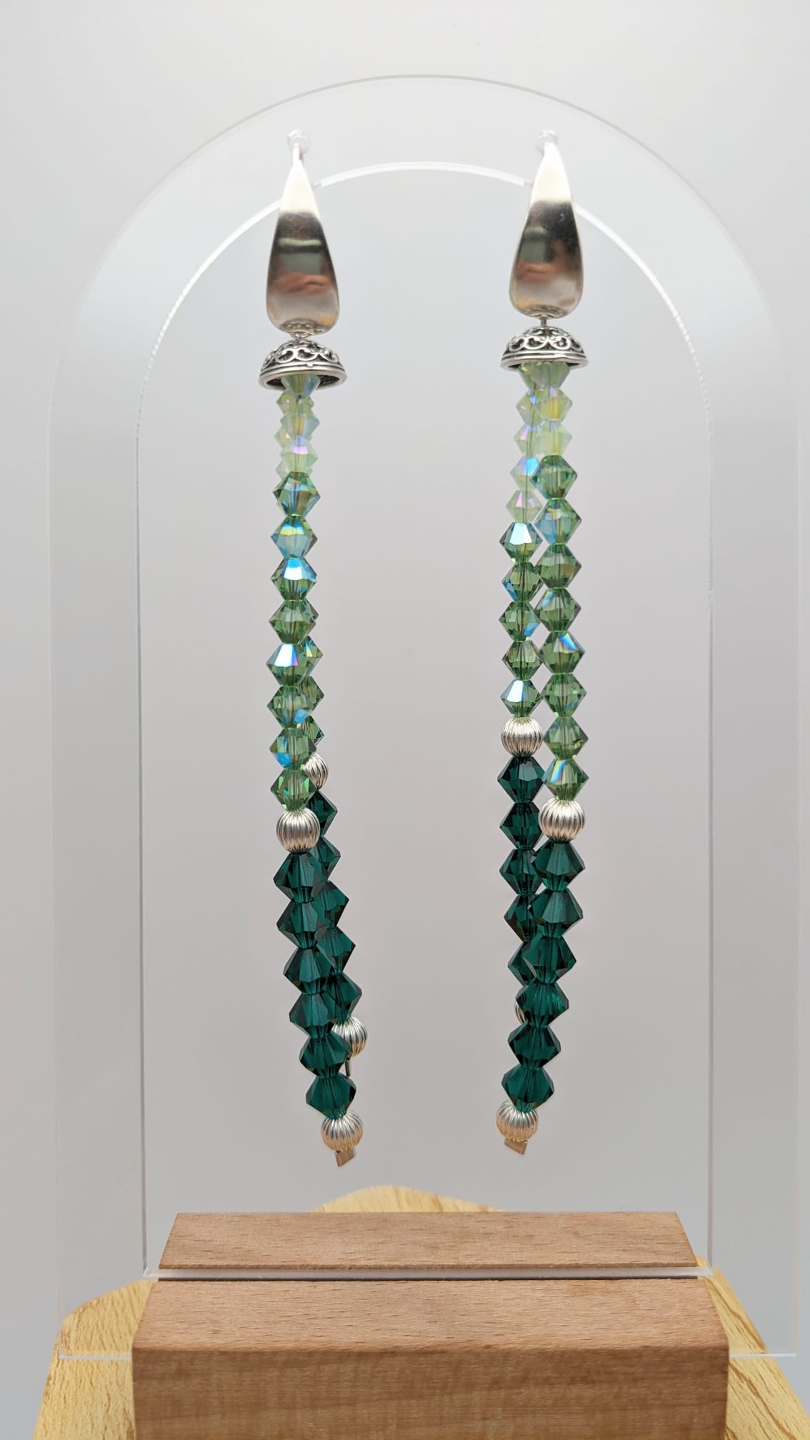 Emerald earrings